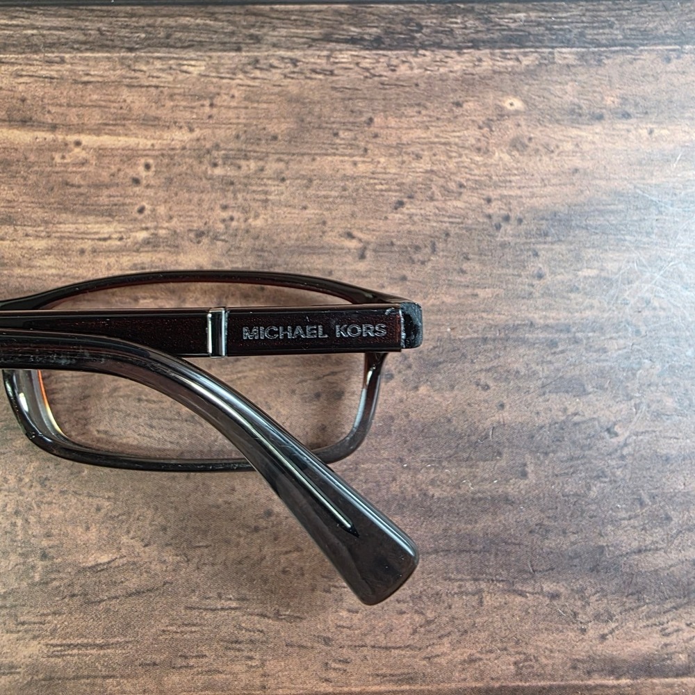 Michael Kors Mk673 Rectangular Brown Gradient Pla… - image 7